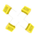 Topmay Yellow 0.47UF 275VAC X2 Metallized Polypropylene Film Capacitor Tmcf18-2 for Fan